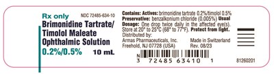 10 mL Container (Brimonidine Timolol 10 mL Container)